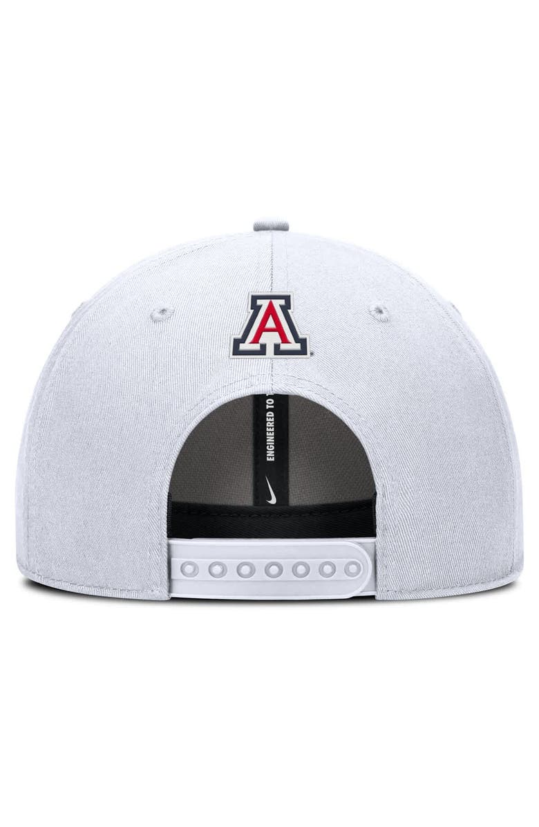 Nike Men's Nike White Arizona Wildcats Rise Practice Adjustable Hat, Alternate, color, White