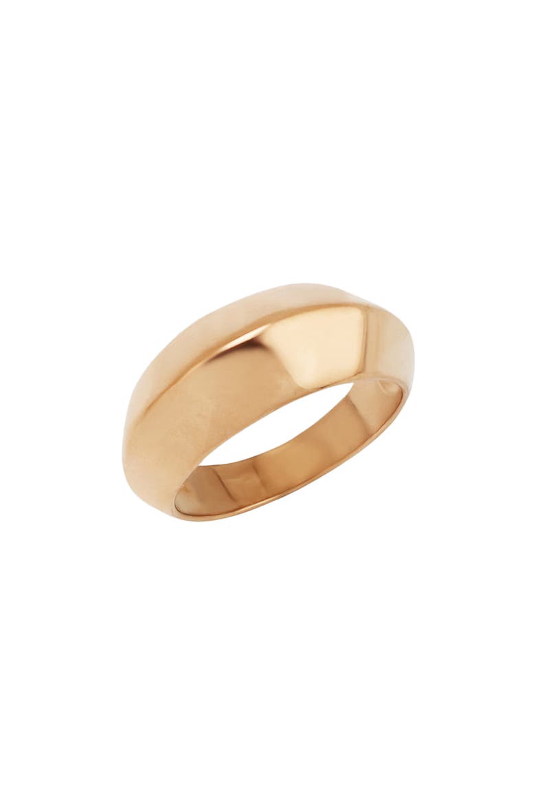 Angled Band Ring, Main, color, SILVER/GRAY
