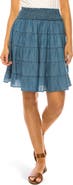A COLLECTIVE STORY Smock Waist A-Line Skirt