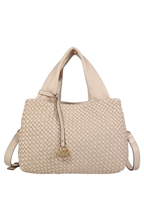 Lodis Eleanor Woven Crossbody Bag In Brown