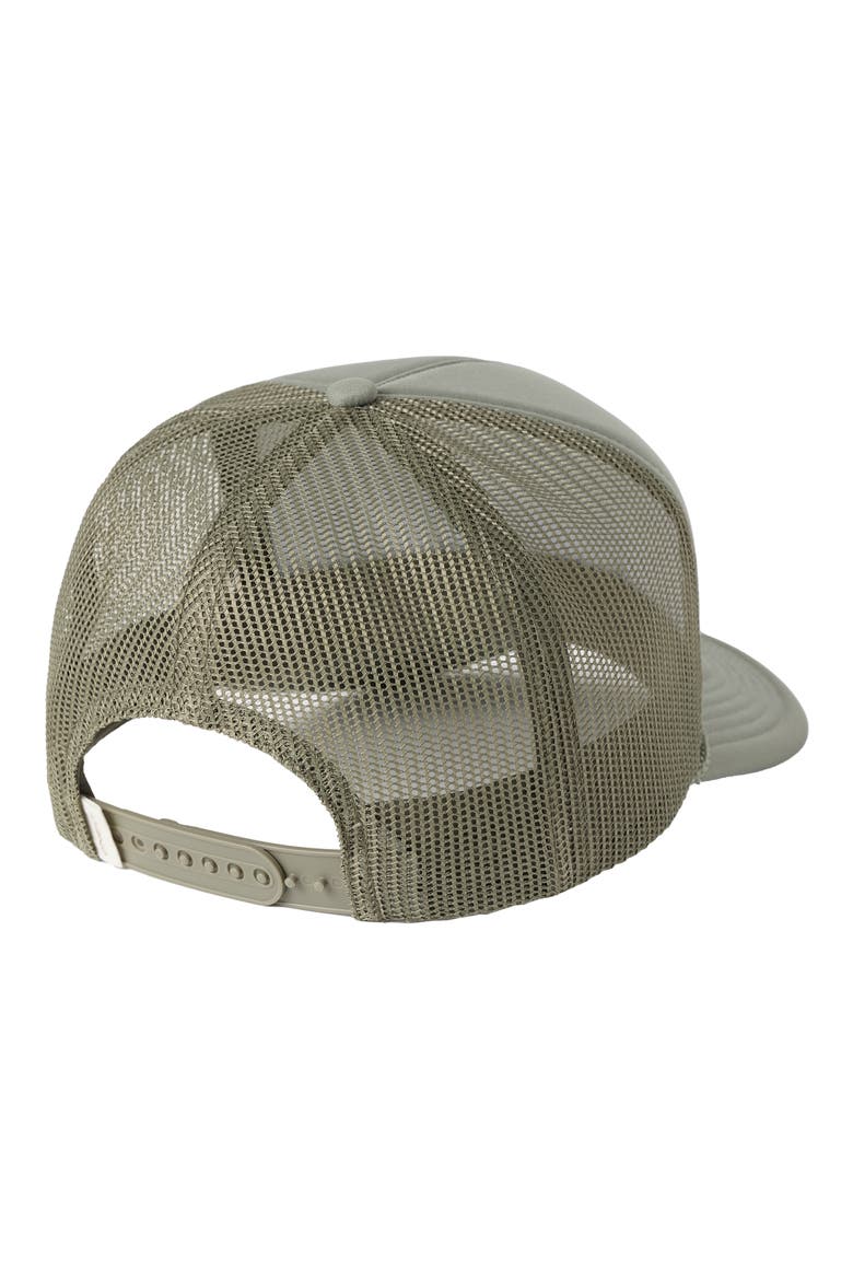 Arlie Patch Trucker Hat, Alternate, color, SEA SPRAY