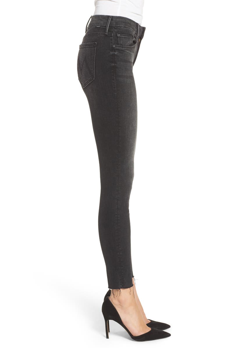 MOTHER The Looker Frayed Ankle Jeans, Alternate, color, 