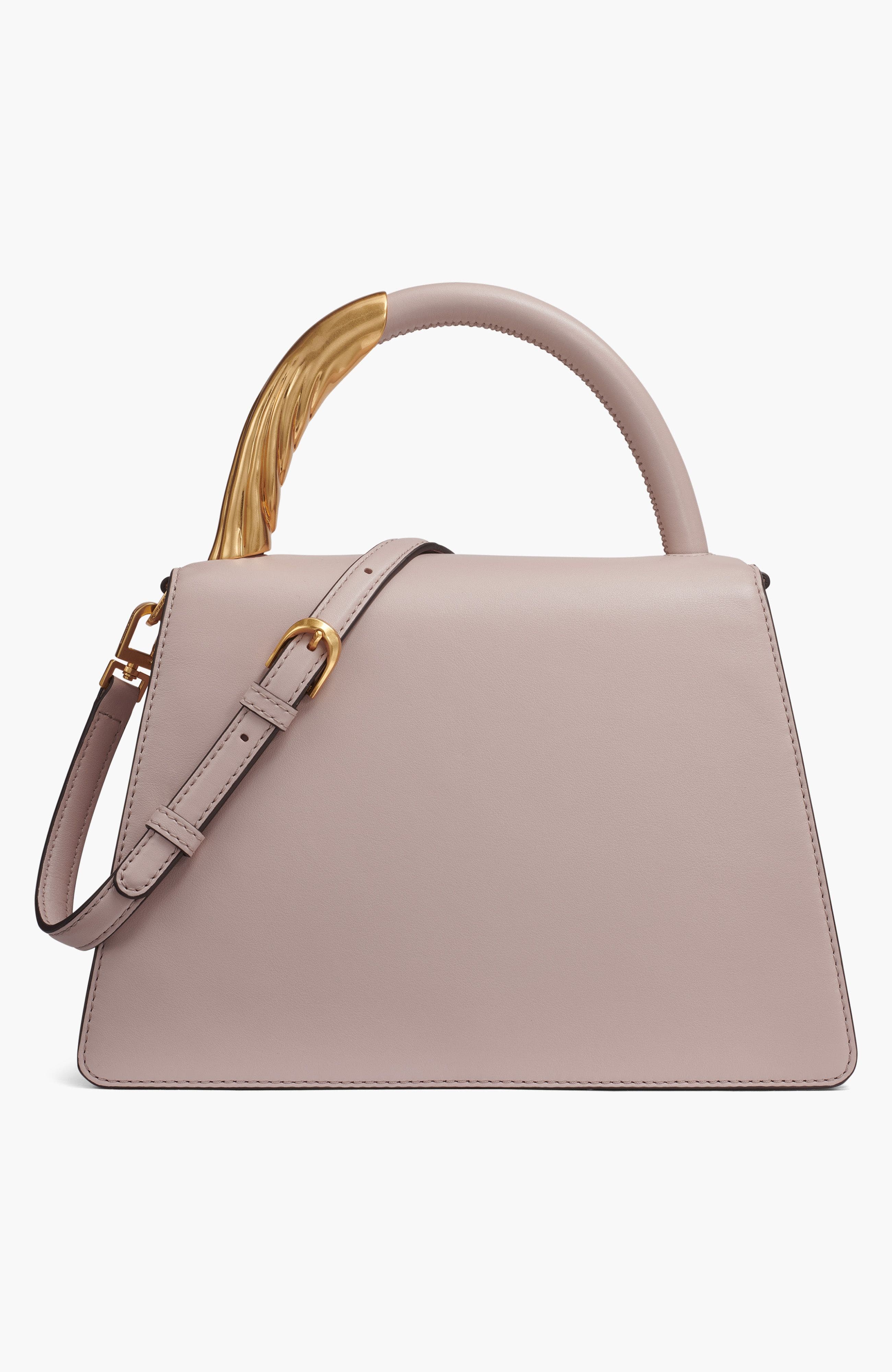 Donna Karan New York Tulle Satchel, Main, color, Shadow Grey