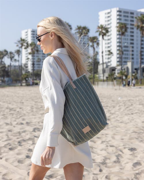 Graf & Lantz Graf Lantz Hana Canvas Tote In Sand