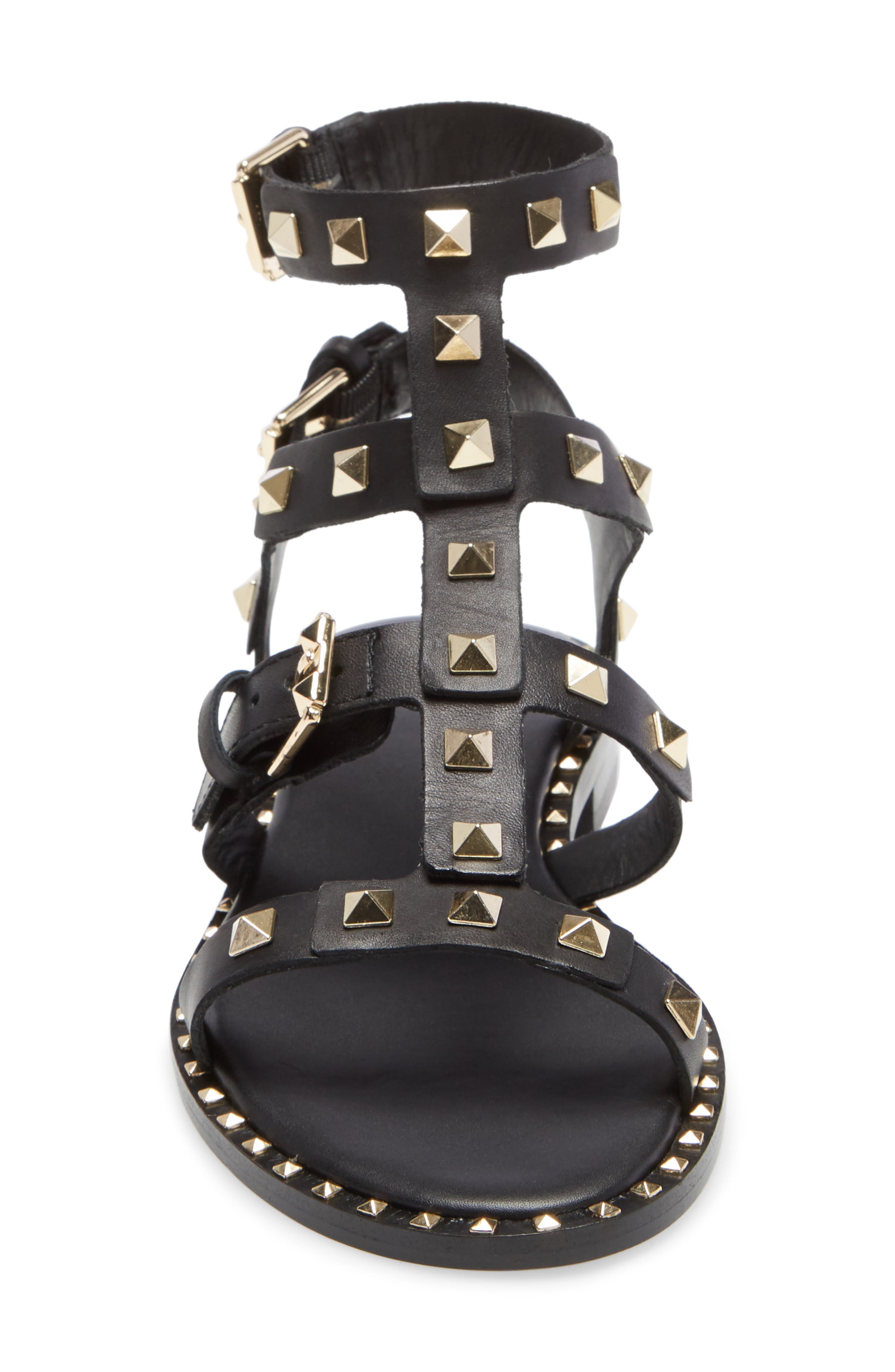 Ash Pacific Studded Strappy Sandal, Alternate, color, 