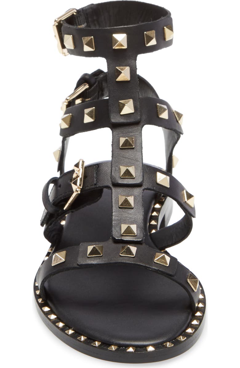 Ash Pacific Studded Strappy Sandal, Alternate, color,