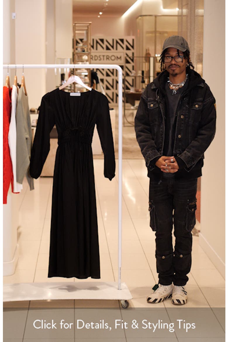 Cece Long Sleeve Maxi Dress video