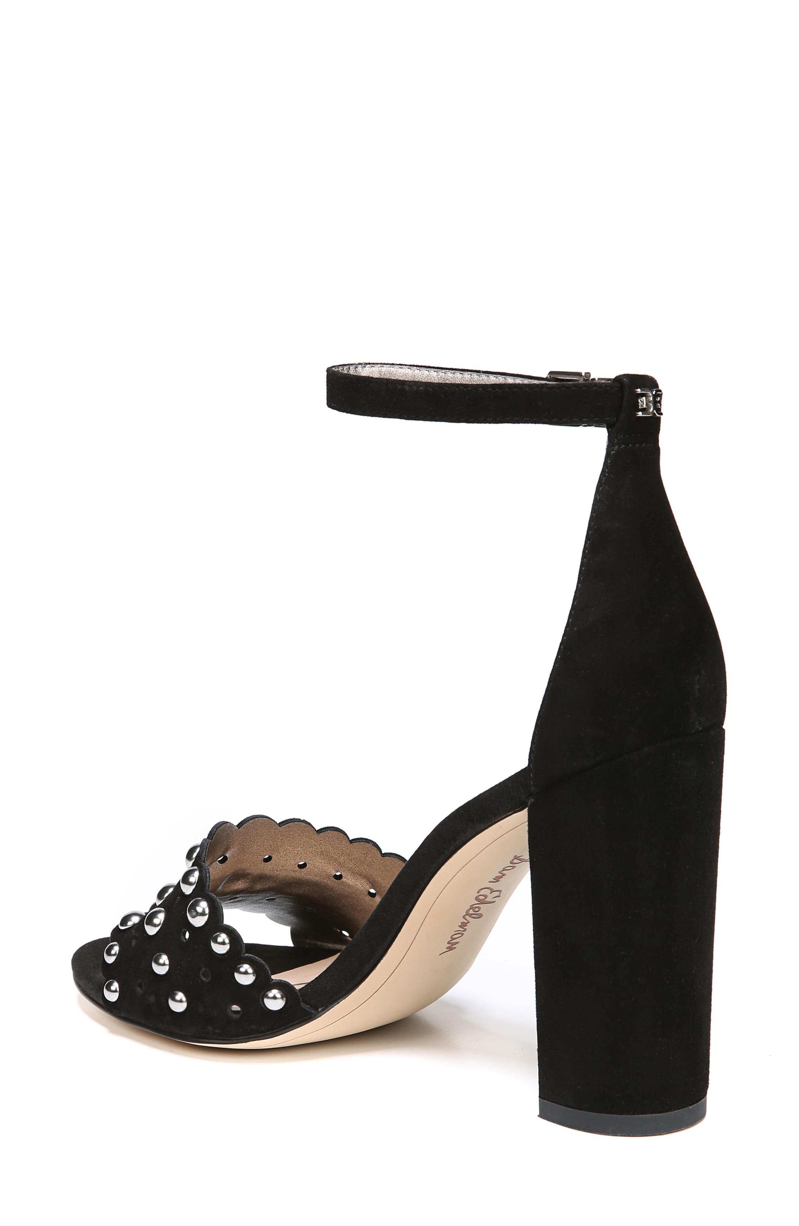 Sam Edelman Yaria Studded Block Heel Sandal, Alternate, color, 