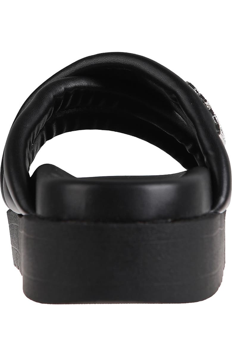 bebe Platform Slide Sandal, Alternate, color,