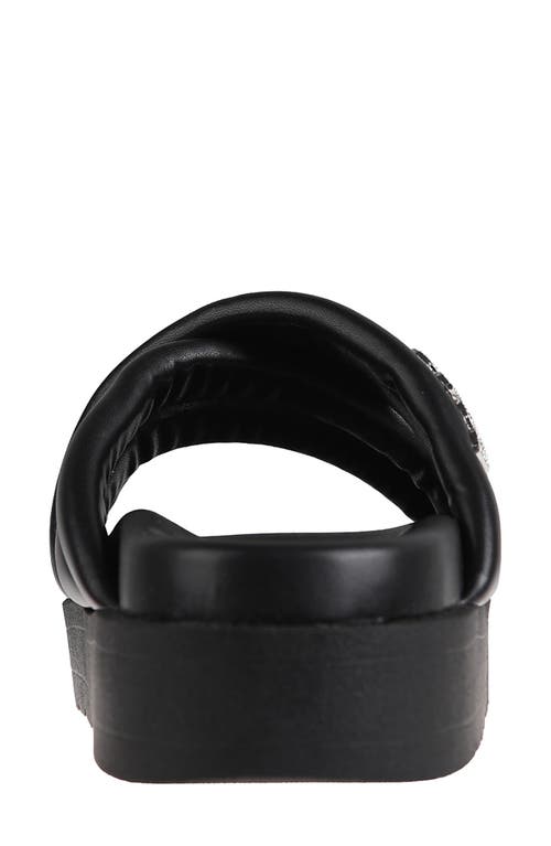 Bebe Platform Slide Sandal