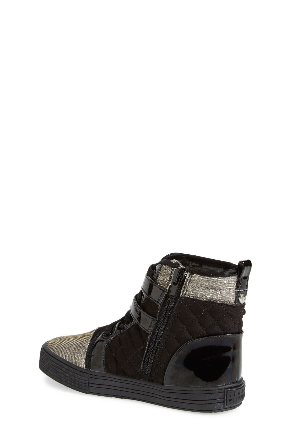 Stuart Weitzman 'Ariana Vance' High Top Sneaker, Alternate, color, 