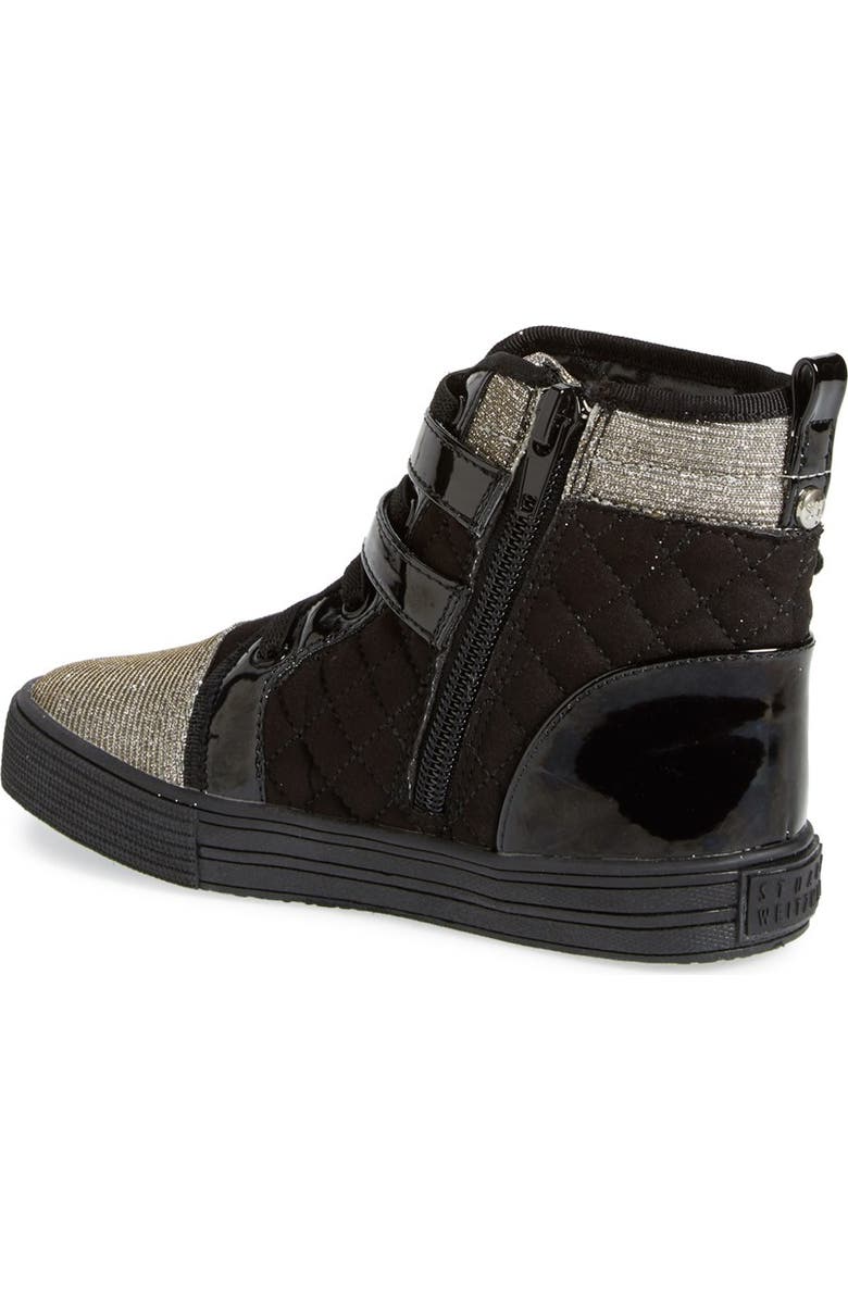 Stuart Weitzman 'Ariana Vance' High Top Sneaker, Alternate, color,