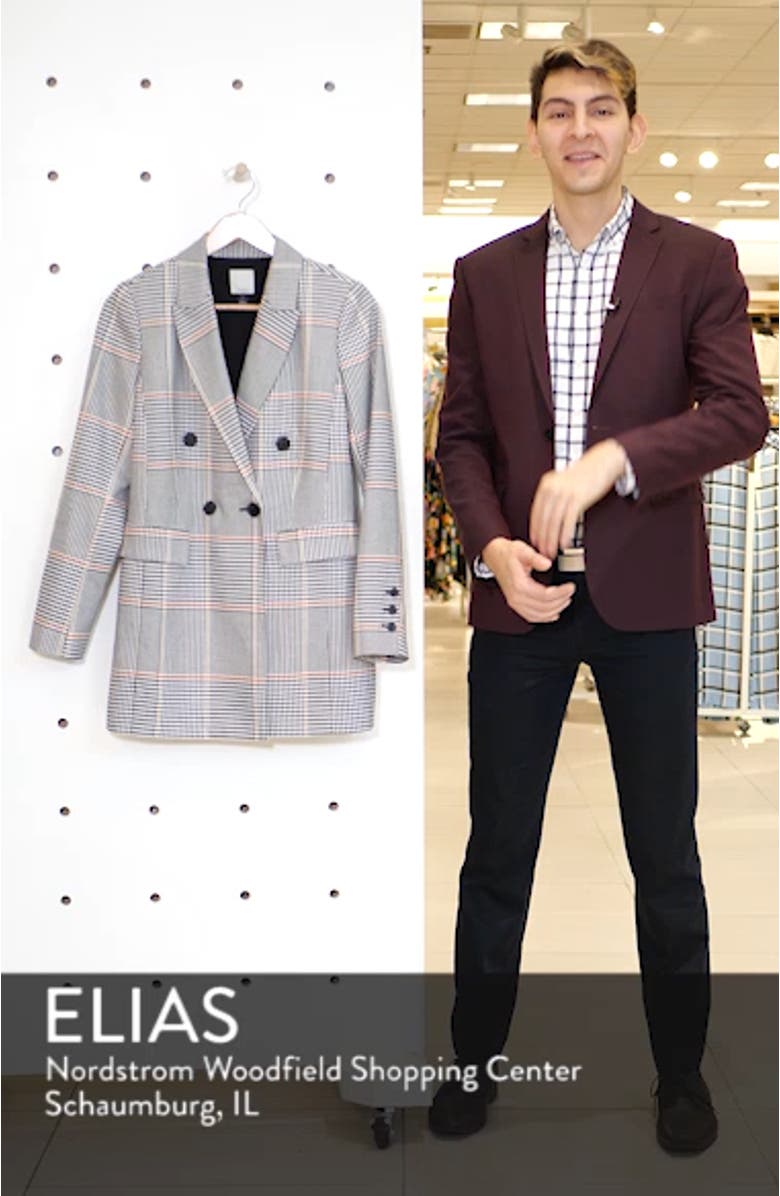 x Atlantic-Pacific Menswear Plaid Blazer, sales video thumbnail