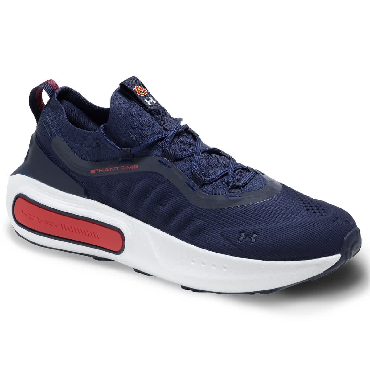 Under Armour Unisex Under Armour Navy Auburn Tigers Phantom 4 Shoes, Alternate, color, Navy
