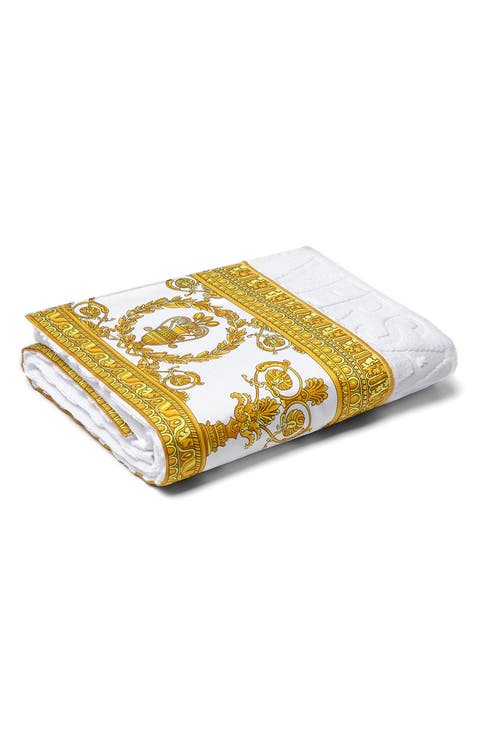 I Heart Baroque Face Towel