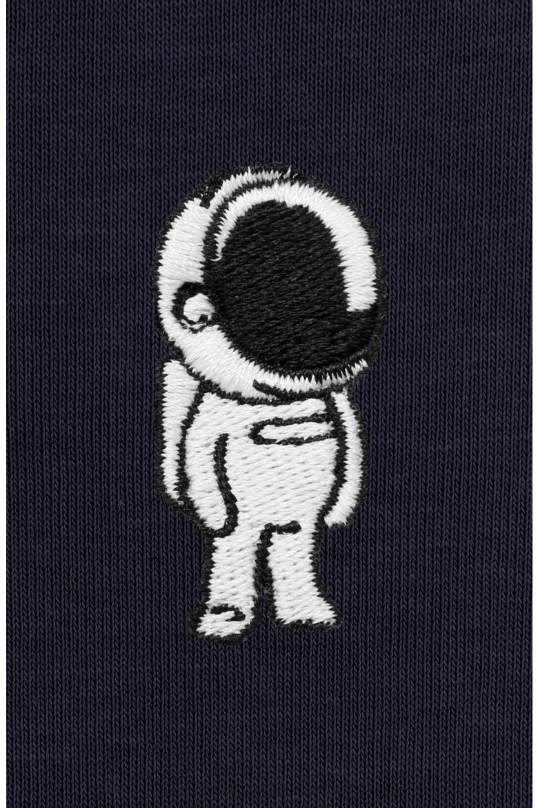 Astronaut Relaxed Midweight Fleece Pullover Hoodie, Alternate, color, Ink Blue