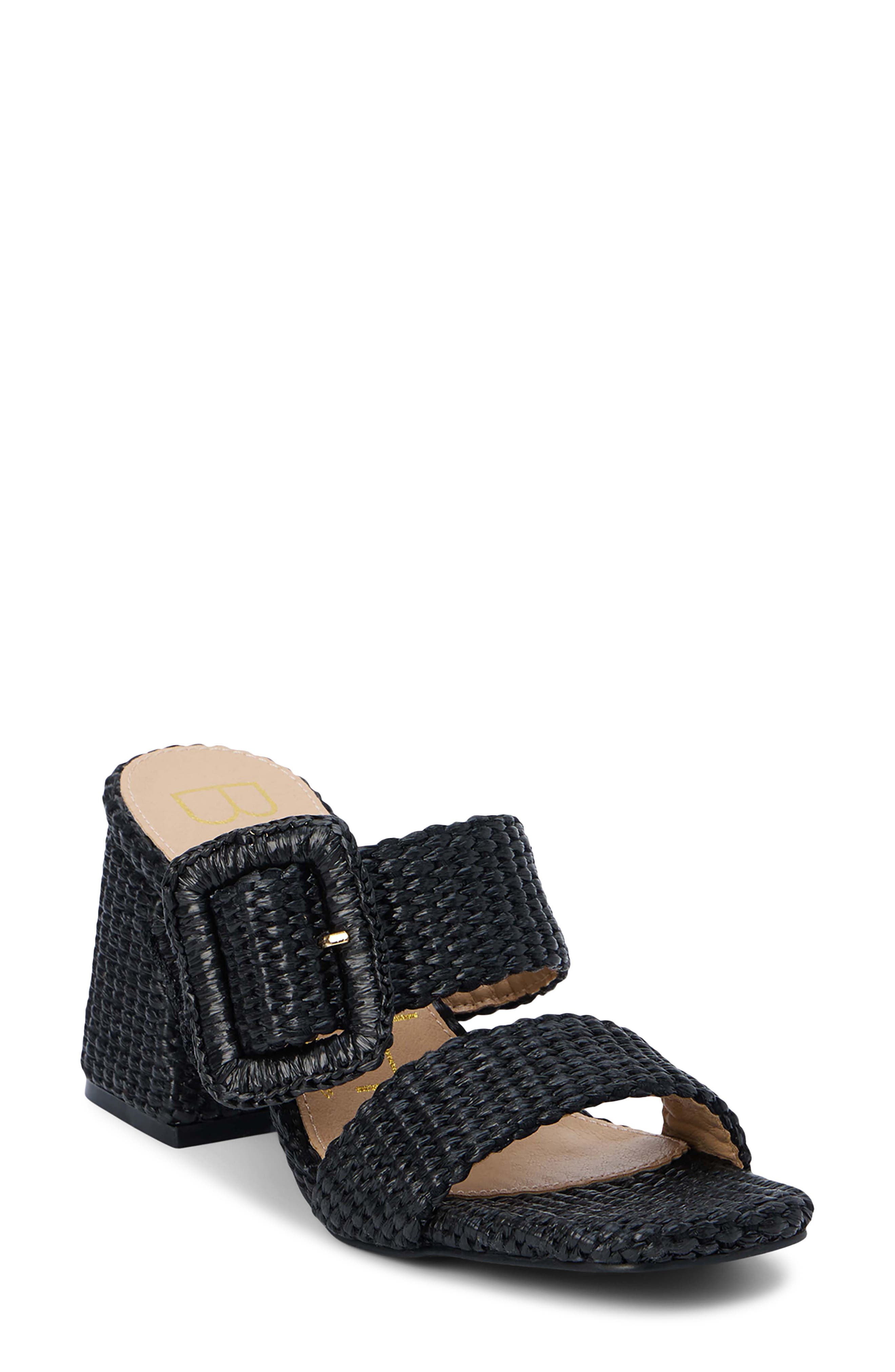BEACH BY MATISSE Lucy Block Heel Sandal, Main, color, Black