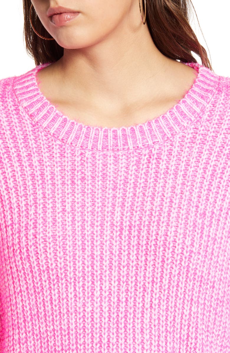 Good Luck Gem Two Tone Sweater, Alternate, color, 