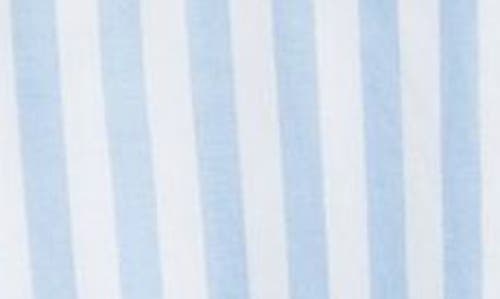 BEACHLUNCHLOUNGE BEACHLUNCHLOUNGE KAIANA STRIPE SHORT SLEEVE BUTTON-UP SHIRT