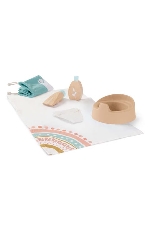 Doll Wooden Care Set