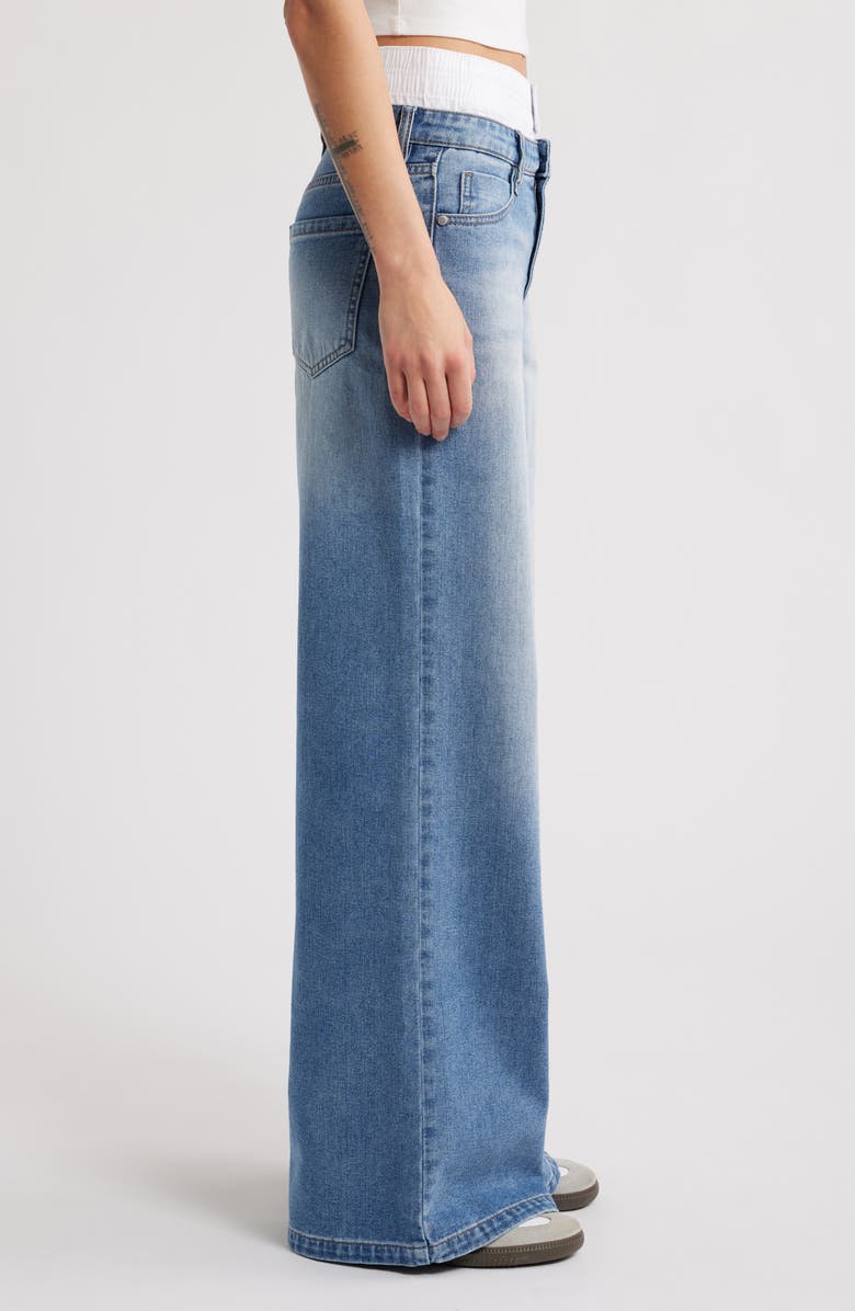 PTCL High Waist Wide Leg Jeans, Alternate, color, 
