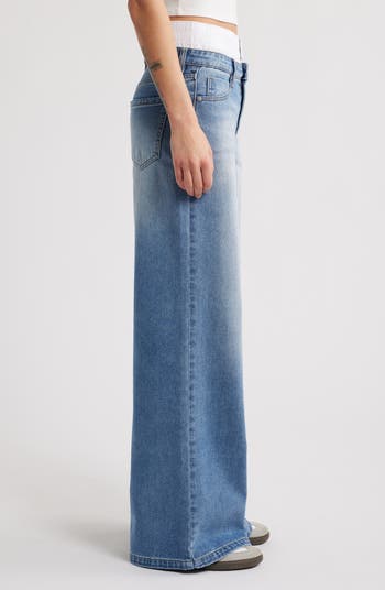 High Waist Wide Leg Jeans