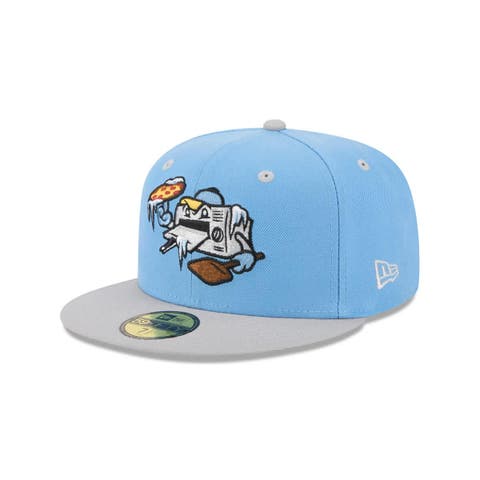 Men's New Era  Light Blue Wisconsin Timber Rattlers Theme Nights 59FIFTY Fitted Hat