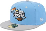 New Era Men's New Era Light Blue Wisconsin Timber Rattlers Theme Nights 59FIFTY Fitted Hat