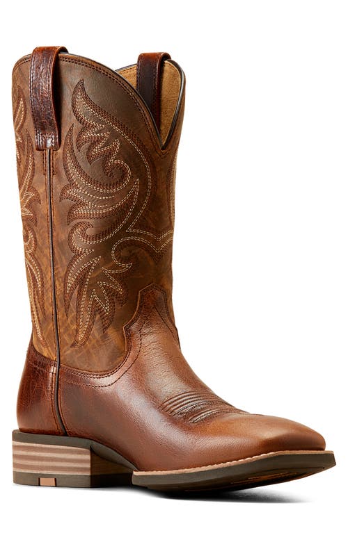 Ariat Slingshot Square Toe Cowboy Boot In Beasty Brown