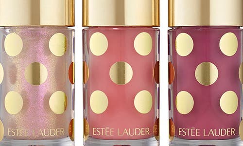 Estée Lauder Sheer Wonders Lip Oil Trio Gift Set In Transparent