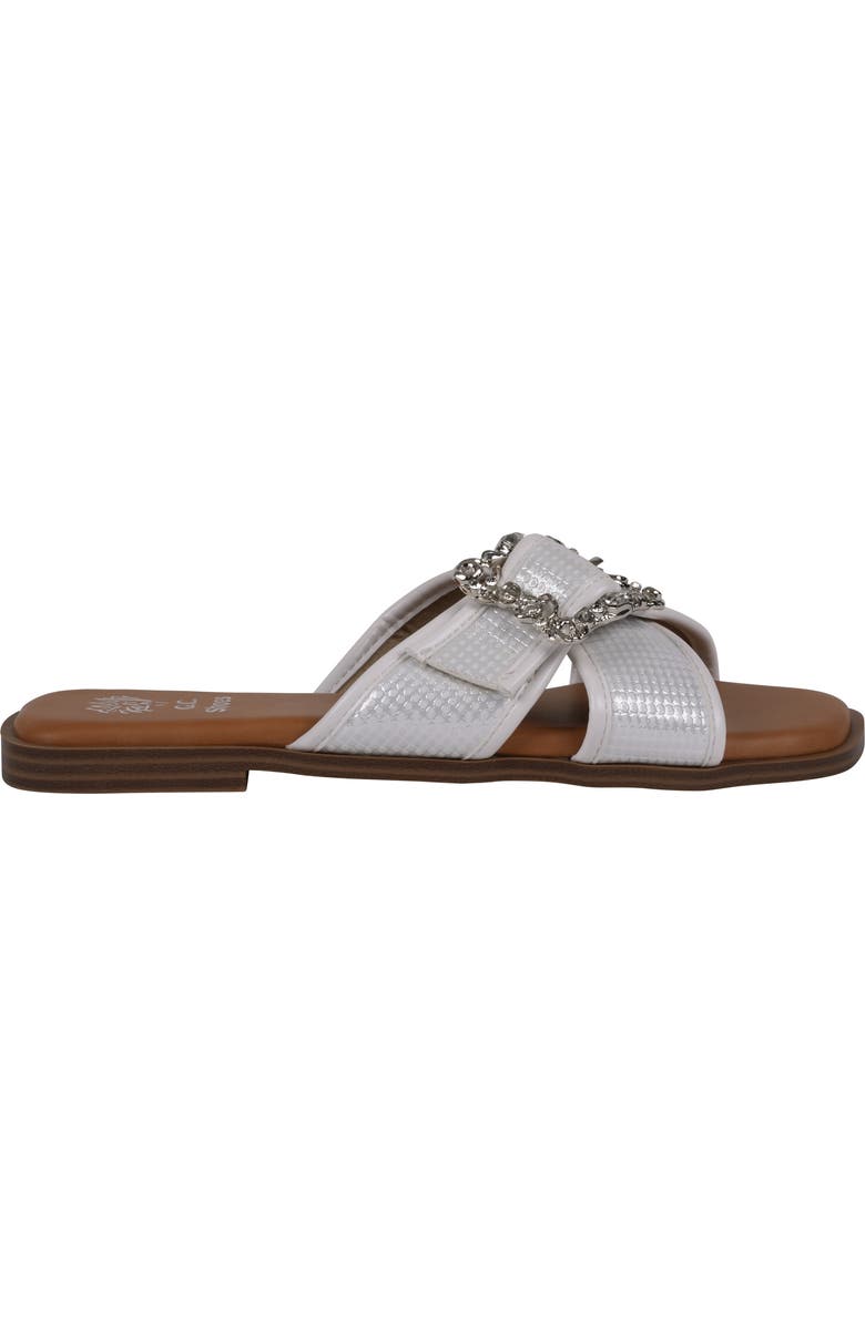 GC SHOES Ivy Slide Sandal, Alternate, color, White