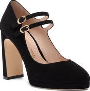 Stuart Weitzman Babette Platform Mary Jane Pump