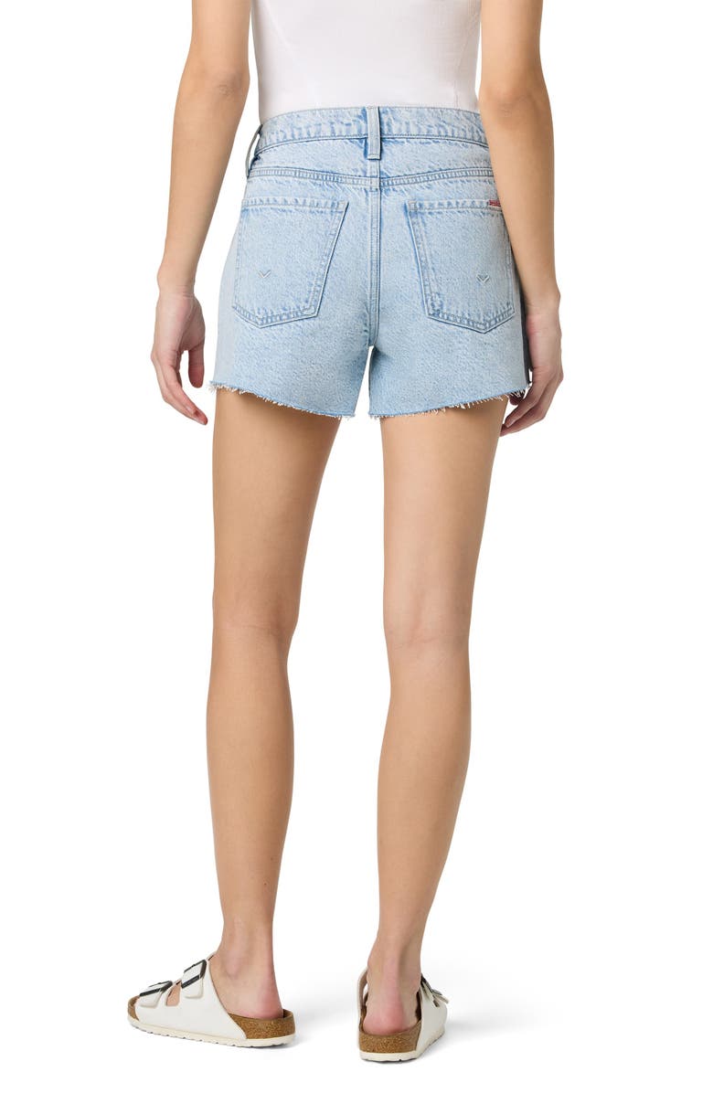 Hudson Jeans Gracie Raw Hem Denim Shorts, Alternate, color, Brenda