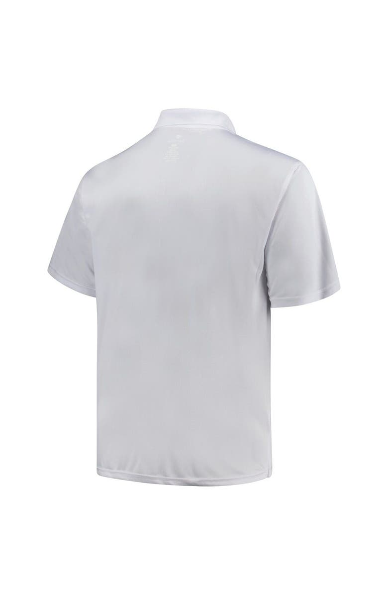 PROFILE Men's Profile White/Royal Los Angeles Dodgers Big & Tall Two-Pack Solid Polo Set, Alternate, color, 