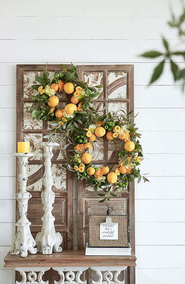 A & B Home Magnesia Candle Holder, Alternate, color, Cream