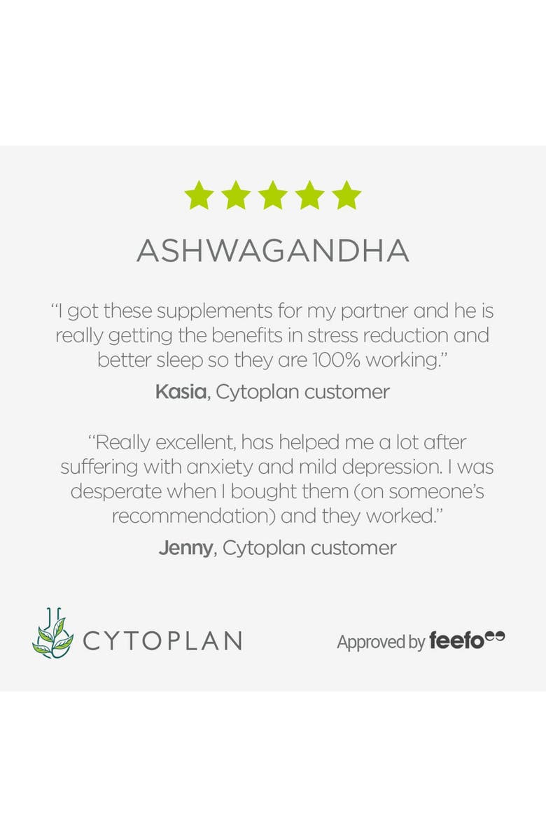 Cytoplan Ashwagandha 60 (caps) USA, Alternate, color, NO COLOR