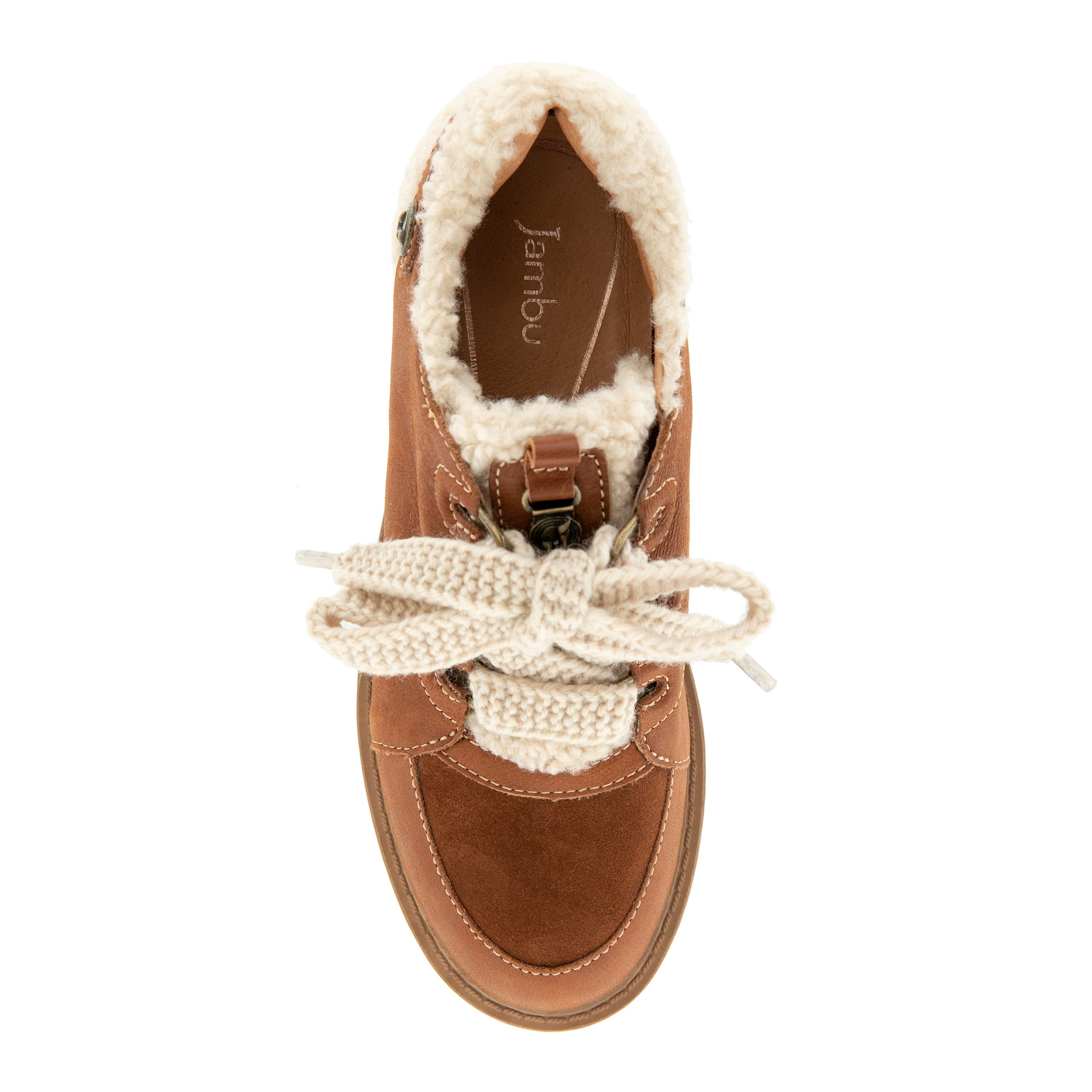 Ivory Closed Casual, Alternate, color, COGNAC