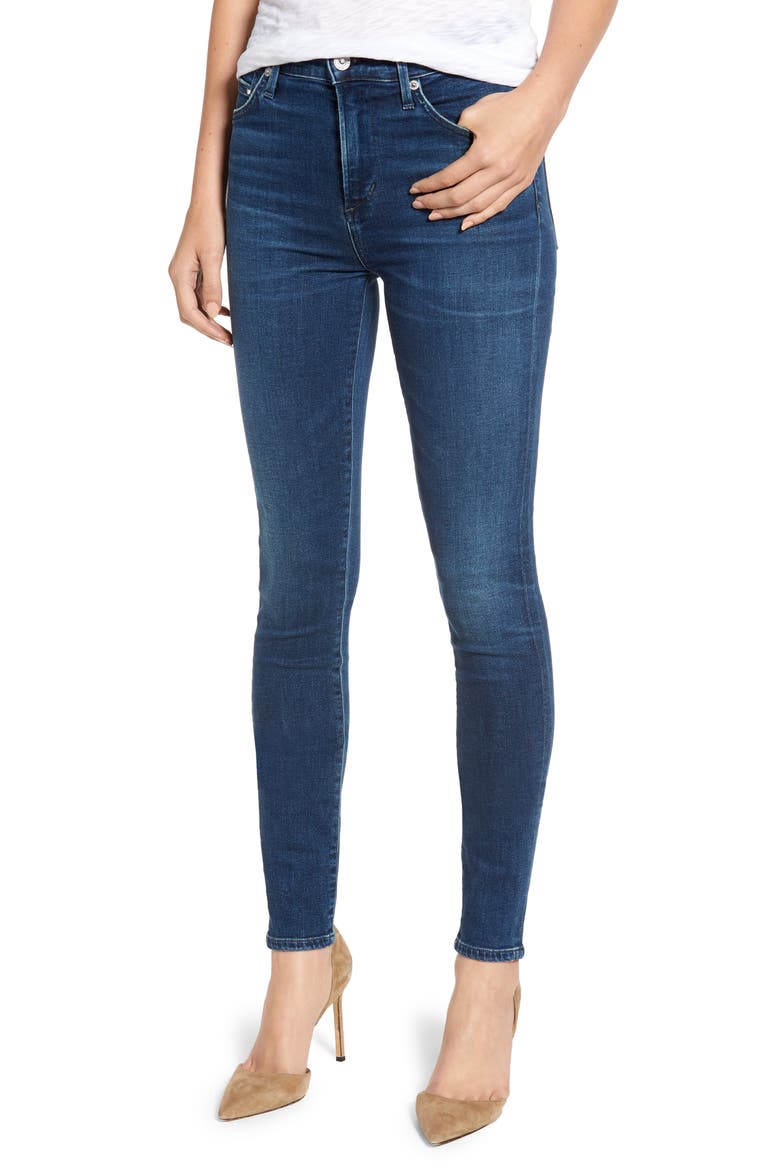 Rocket Skinny Jeans, Main, color, GLORY