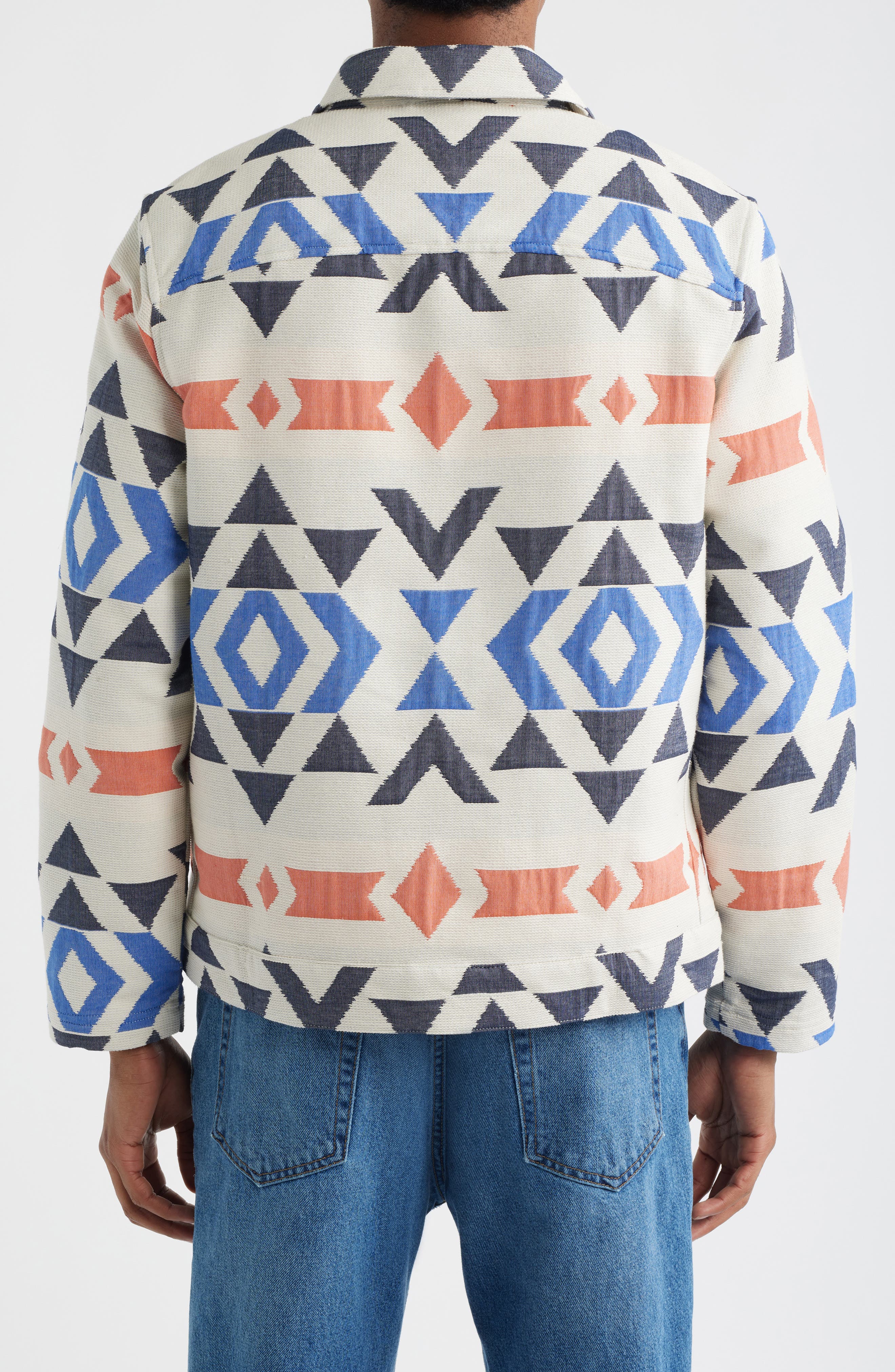 Park Jacquard Pattern Jacket - image 2