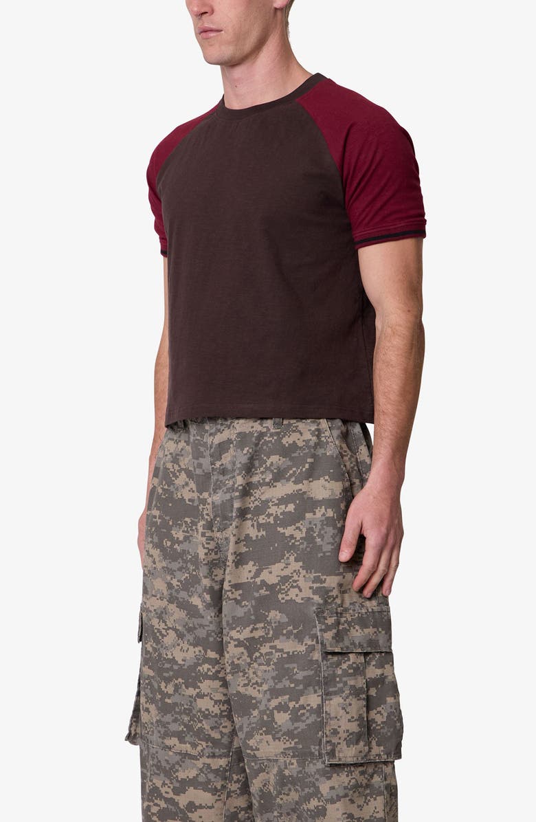 mnml Vintage Raglan Cotton T-Shirt, Alternate, color, 