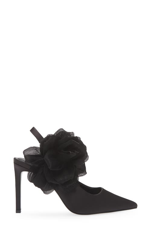 Shop Karl Lagerfeld Paris Sariyah Slingback Pump In Black