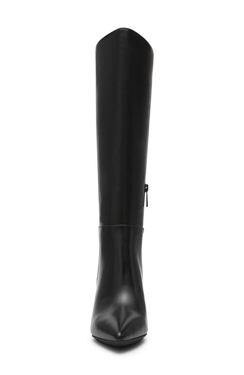 Anne Klein Marucia Pointed Toe Knee High Boot In Black