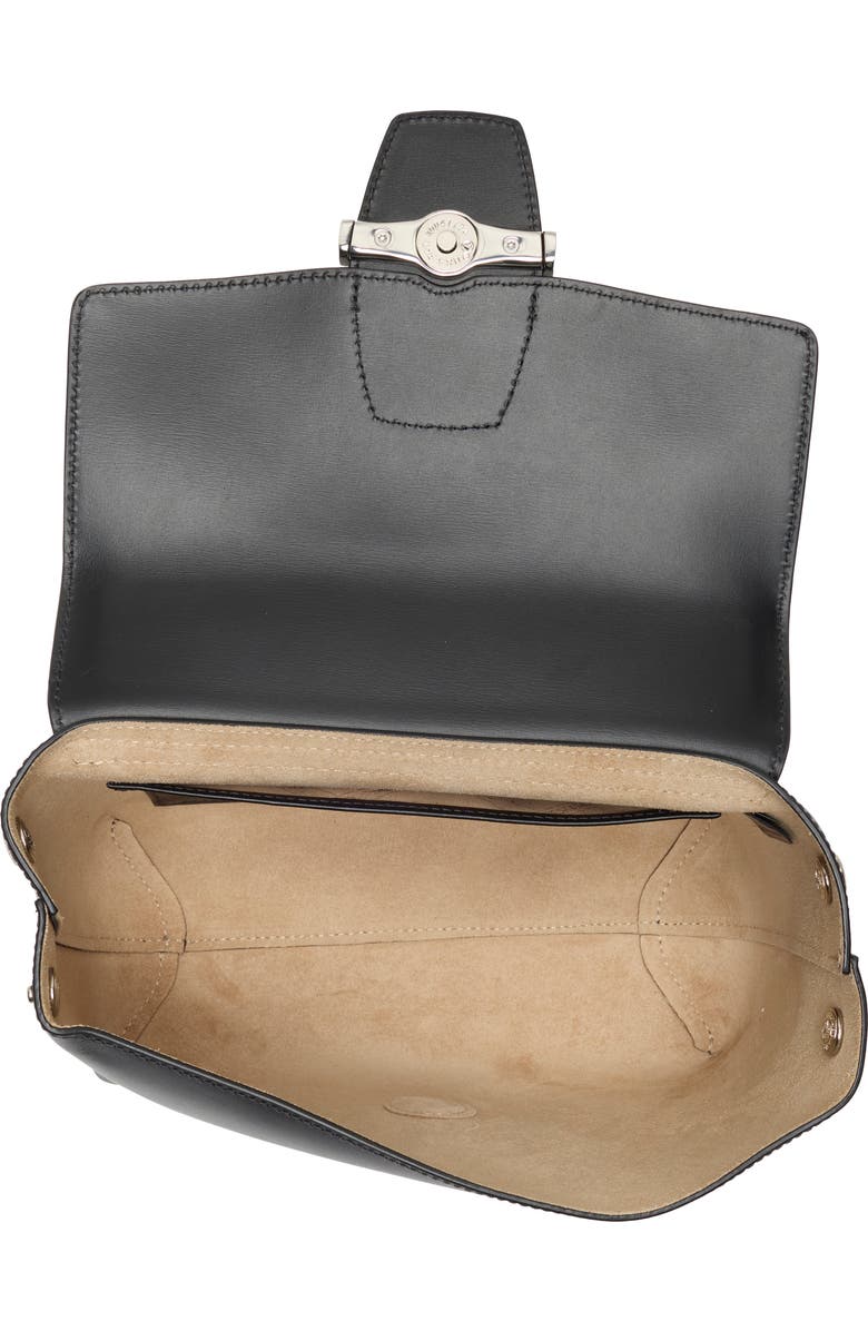 Longchamp Le Roseau Large Crossbody Bag, Alternate, color, Black