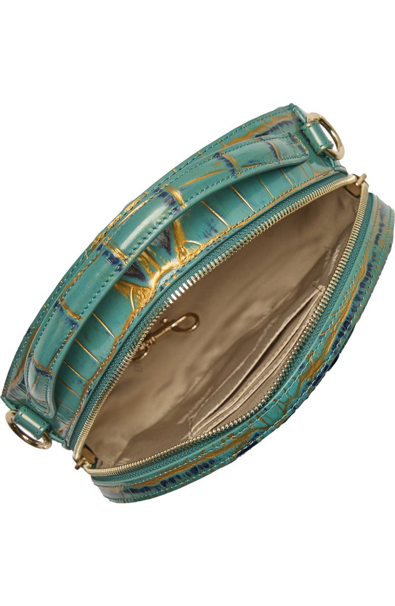 Brahmin Lane Croc Embossed Leather Crossbody Bag, Alternate, color,