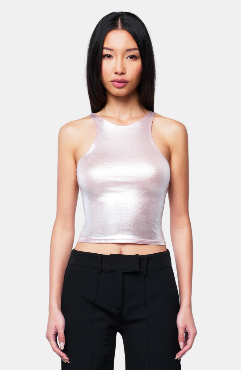 OW Collection Nina Top, Main, color, Metallic Pink