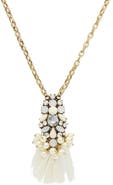 OLIVIA WELLES Vianna Tassel Necklace