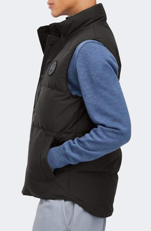 Canada Goose Garson Water Repellent 625 Fill Power Down Vest In Black