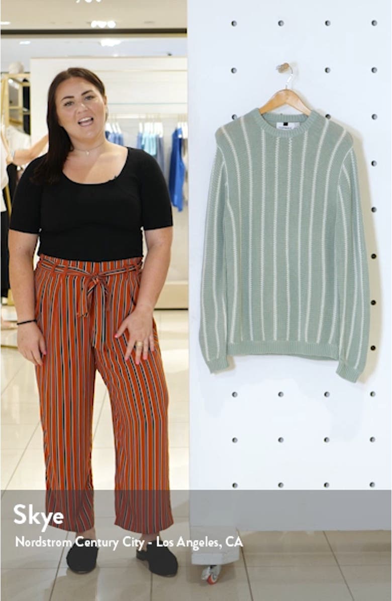 Chunky Stripe Sweater, sales video thumbnail