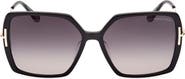 TOM FORD Joanna 59mm Gradient Butterfly Sunglasses