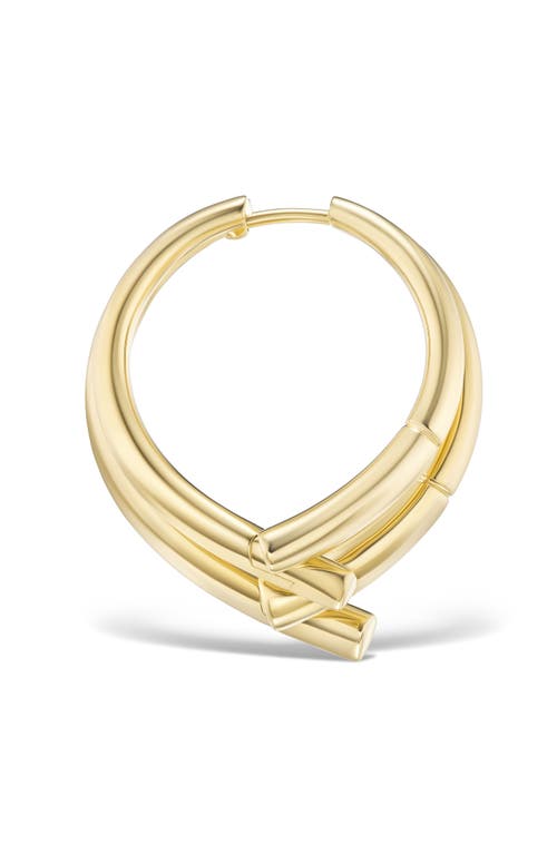 Tabayer Oera Edition 3 Hoop Earrings In Yellow Gold